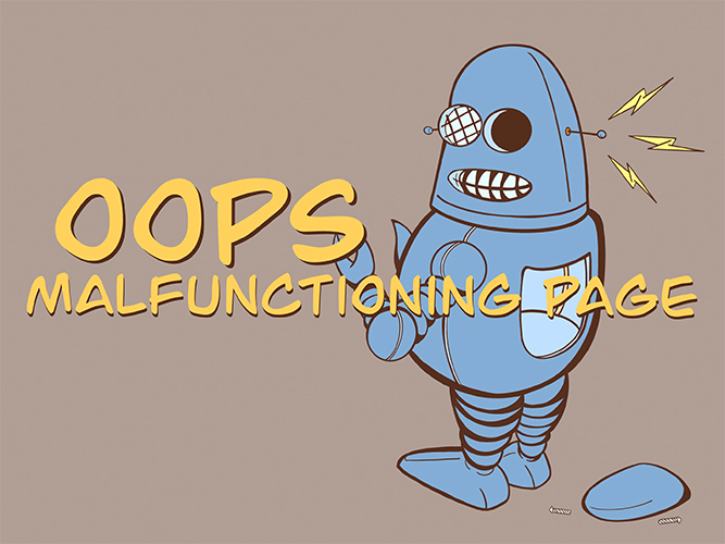 Malfunctioning Robot Image
